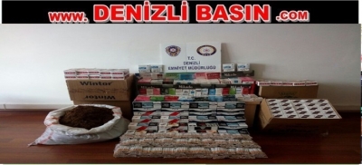 DENİZLİ EMNİYETİ KAÇAKÇILARA GÖZ AÇTİRMIYOR