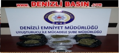 DENİZLİ EMNİYETİ UYUŞTURUCU SATICILARININ KABUSU OLUYOR