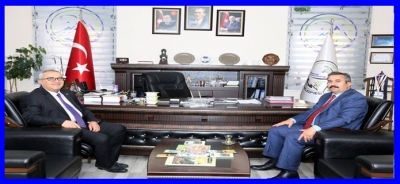 Denizli İl Emniyet Müdürü Mevlüt Demir Başkan Arslan'ı Ziyaret Etti.