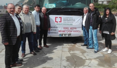 DENİZLİ MEDYASI AFRİN'DE