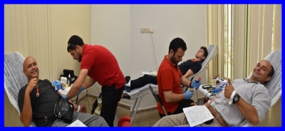 DENİZLİ ORGANİZE SANAYİ BÖLGESİ ÇALIŞANLARINDAN   KIZILAY’A KAN BAĞIŞI