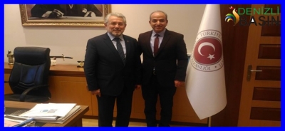 Denizli OSB Bölge Müdürü’nden Ekonomi Bakanının Başdanışmanı Sayın Mehmet Yüksel'e ziyaret