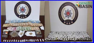 DENİZLİ´DE DE UYUŞTURUCU OPERASYONUNDA 23 KİŞİ YAKALANDI