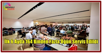 Denizli’de Kent Lokantaları Rekora Koşuyor
