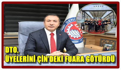 Denizli’den 53 Kişilik İş İnsanları Heyeti, CANTON 2025 Fuarı’na Katıldı