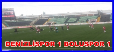 DENİZLİSPOR 1 BOLUSPOR