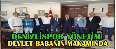 Denizlispor Yönetim Kurulu Valiyi Ziyaret Etti
