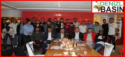 DENİZLİSPOR’DA MORAL YEMEĞİ