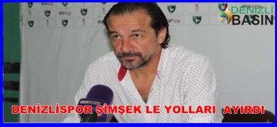 Denizlispor'da Şimşek Dönemi Ditti