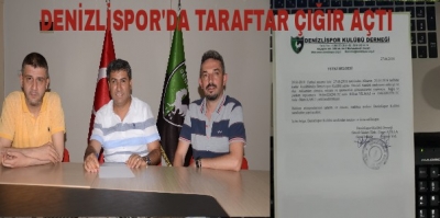 DENİZLİSPOR’DA TARAFTAR ÇIĞIR AÇTI 