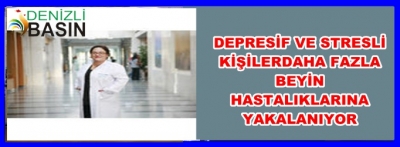 Depresif Ve Stresli kişiler Daha Fazla Beyin Hastalıklarına Yakalanıyor