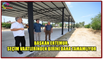 DEVELİ KAPALI PAZAR YERİNDE SONA YAKLAŞILDI