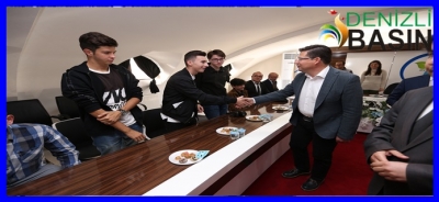 ‘DİLDEKİ HAZİNE’ PROJESİ ÖĞRENCİLERİNDEN BAŞKAN SUBAŞIOĞLU’NA ZİYARET