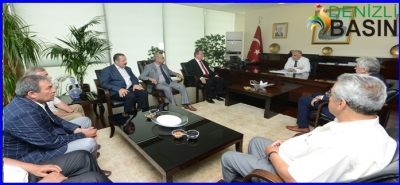 DTB Yönetimi Sayın Valimizi Ziyaret Etti