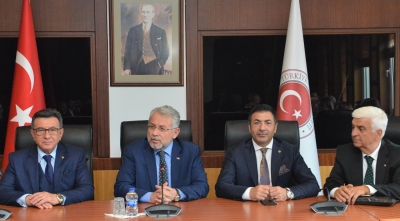 DTO’DAN TOBB’A “YANINDAYIZ” ZİYARETİ