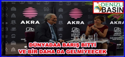 Dünyada Barış Bitti Ve Bir Daha Da Gelmeyecek