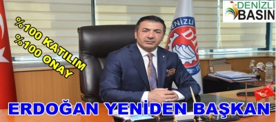 ERDOĞAN, YENİDEN BAŞKAN