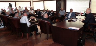 Esnaf ve Sanatkarlar Odaları Birliği’nden Başkan Osman Zolan’a Ziyaret