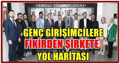 GENÇ GİRİŞİMCİLERE “FİKİRDEN ŞİRKETE” YOL HARİTASI