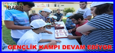 Gençlik Kampı Devam Ediyor