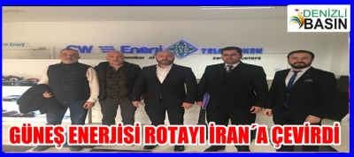 GÜNEŞ ENERJİSİ ROTAYI İRAN PAZARINA ÇEVİRDİ