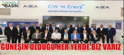 GÜNEŞİN  OLDUĞU HER YERDE BİZ VARIZ