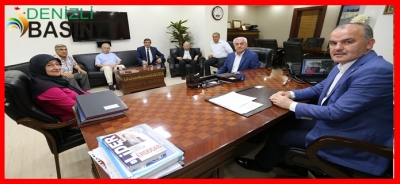  GÜRLESİN MUHTARLARI AĞIRLADI