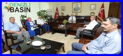 HAK-İŞ ÜYELERİ SAYIN VALİMİZİ ZİYARET ETTİ