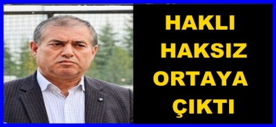Haklı haksız ortaya çıktı