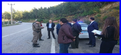 HONAZ YOLUNDA TRAFİK KAZALARI AZALTILACAK