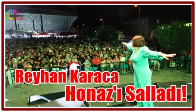 Honaz´da Reyhan Karaca Fırtınası Esti