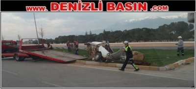 HONAZ´DAKİ KAZA KORKUTTU