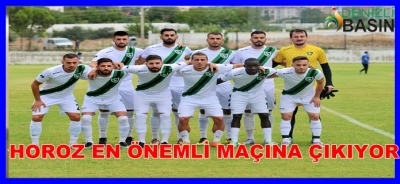 HOROZ EN ÖNEMLİ MAÇINA ÇIKIYOR
