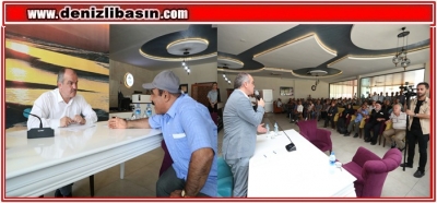 “HÜSEYİN GÜRLESİN’LE HALK GÜNÜ”NDE BİREBİR DERTLERİNİ ANLATTILAR