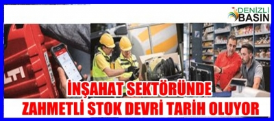 İnşaat Sektöründe Zahmetli Stok Tontrolleri Tarih Oluyor