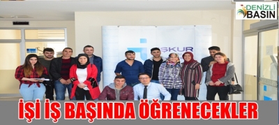 İŞİ İŞ BAŞINDA ÖĞRENECEKLER