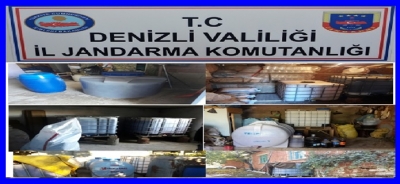 JANDARMA 50 TON KAÇAK İÇKİ ELE GEÇİRDİ