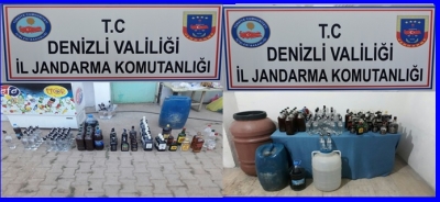 JANDARMADAN KAÇAK İÇKİ OPERASYONU
