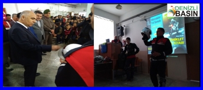 JANDARMA’NIN SEMİNERİNE  VALİ KARAMAN ZİYARET ETTİ