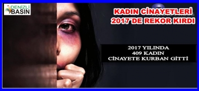KADIN CİNAYETLERİ 2017´DE REKOR KIRDI