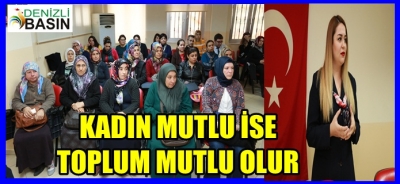 Kadın Mutlu İse Toplum Mutlu Olur