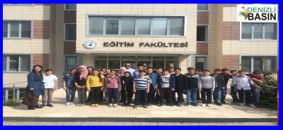 Kale Mehmet ve Kemal Aracı Ortaokulu Öğrencilerinden, Rektör Prof. Dr. Hüseyin Bağ’a Ziyaret