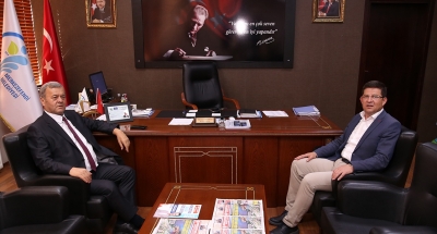 Kaymakam Şükrü Görücü’den Subaşıoğlu’na Veda Ziyareti