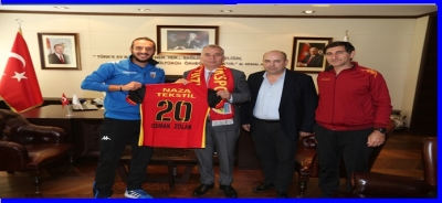 Kızılcabölükspor’dan Başkan Zolan’a teşekkür