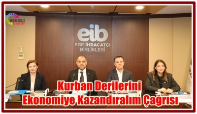 Kurban Derilerini Ekonomiye Kazandıralım Çağrısı
