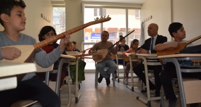 Kursiyerler çaldı, Başkan Özbaş söyled