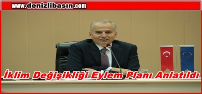 Meclis üyelerine, İklim Değişikliği Eylem Planı anlatıldı