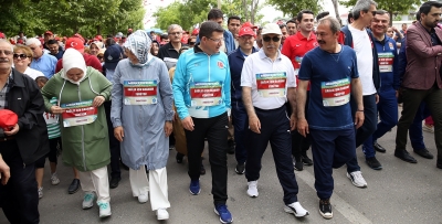MERKEZEFENDİ’DE BİNLER SAĞLIK İÇİN YÜRÜDÜM