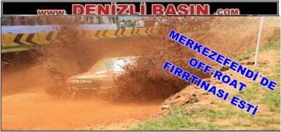 MERKEZEFENDİ’DE OFF-ROAD FIRTINASI ESTİ 