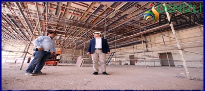 MERKEZEFENDİ’DE TOPLANTI VE SERGİ SARAYI YÜKSELİYOR